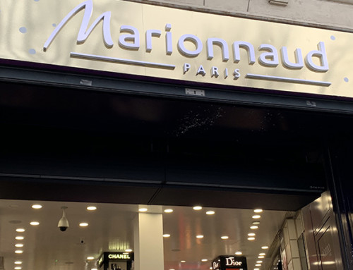 Climatisation de la boutique Marionnaud des Champs Elysés