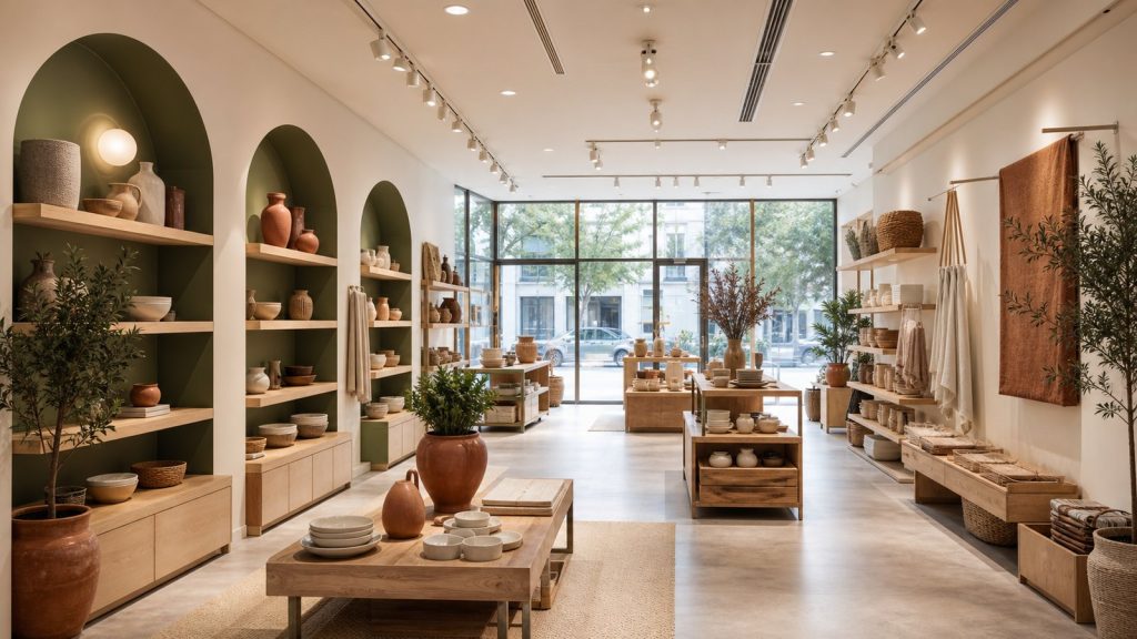 Boutique Pylones : étude climatique d’un commerce de 130 m²