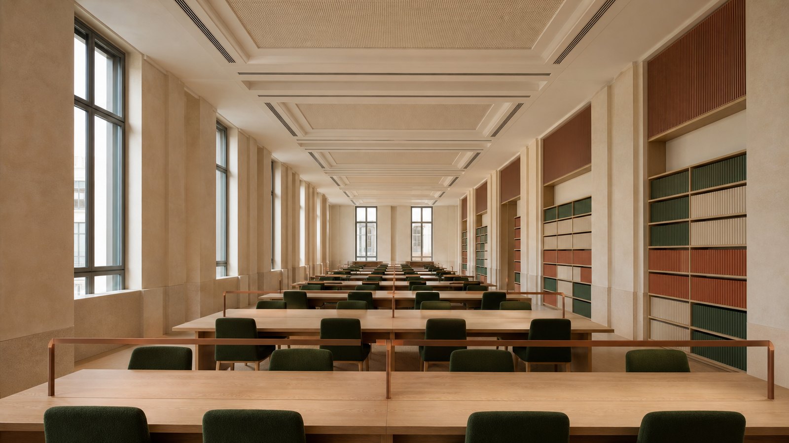 Bibliothèque de Sciences Po Paris : penser un confort discret